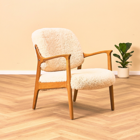 Oak armchairs