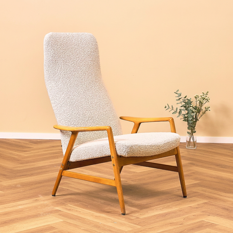 Beech armchairs