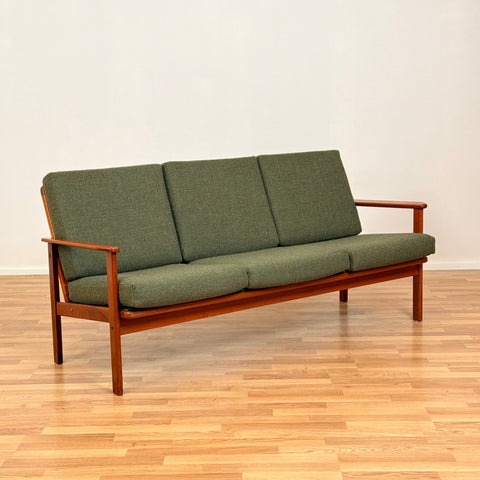Swedish sofa in solid teak