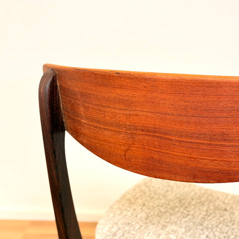 Set of 8 dining chairs in teak, 1950s-60s, Denmark