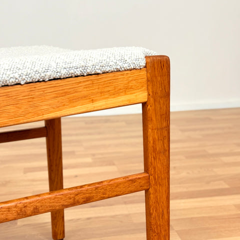 Swedish set of 4 dining chairs in oak