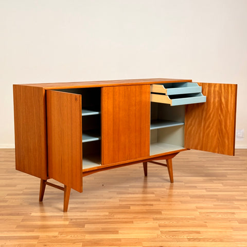 Swedish highboard in teak