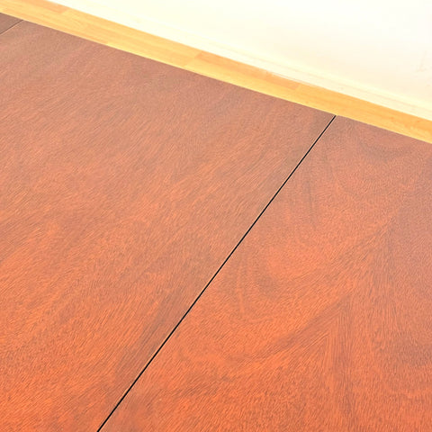 Danish square dining table in mahogany by Farstrup