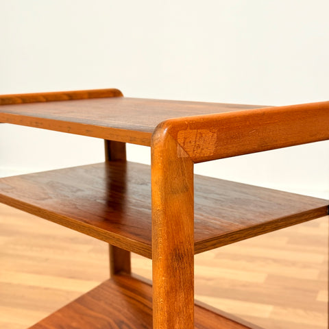 Danish side table in teak