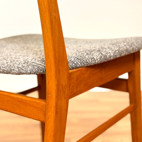 Dining chairs in teak & beech model 210 by Farstrup