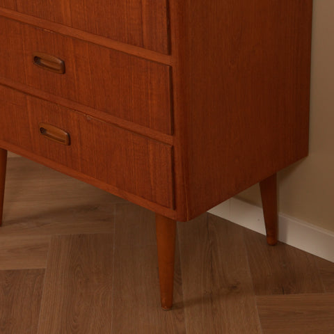 Swedish chest of drawers in teak
