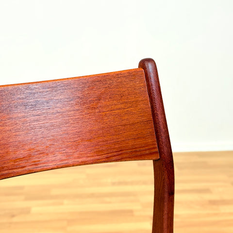 Danish pair of dining chairs in teak by Funder-Schmidt & Madsen