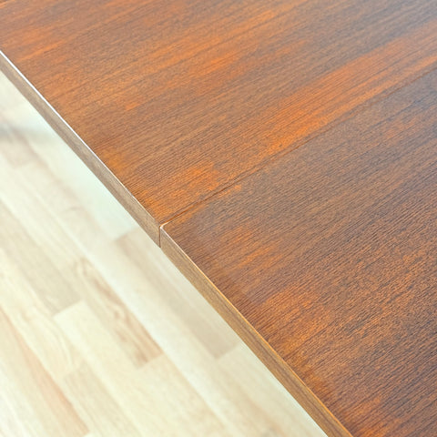 Swedish oval dining table in teak