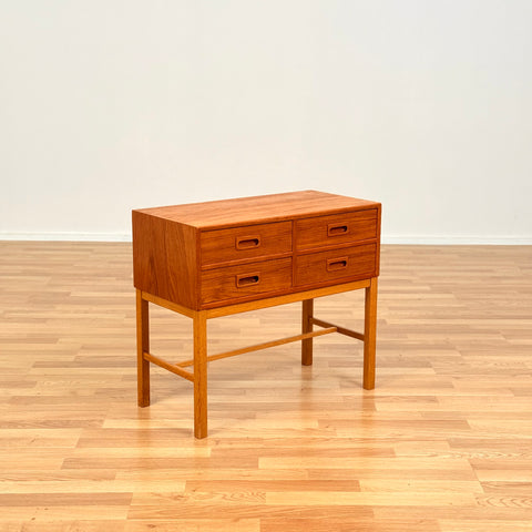 Swedish chest of drawers in teak, by Bra Bohag for Nybrofabriken AB