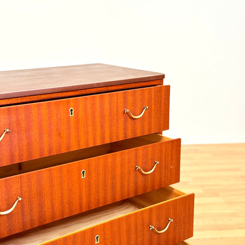 Reserved Swedish chest of drawers in mahogany by IKEA, "Alice"