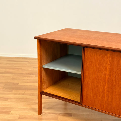 Swedish sideboard in teak & beech by Bertil Fridhagen