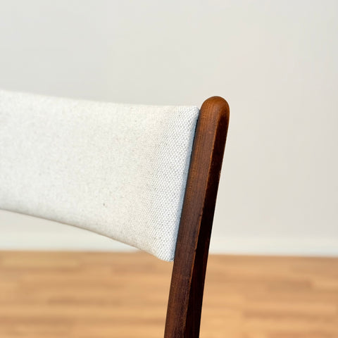 Danish set of 8 dining chairs in oak & beech by Findahl