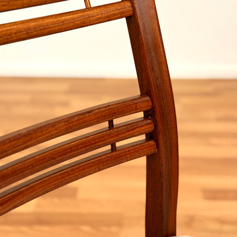 Set of 4 dining chairs by Svante Skogh for Rosetto series Abrahamssons Möbelfabrik AB