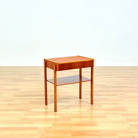 Swedish bedside tables in teak