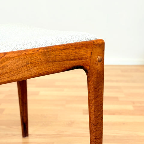 Danish set of 6 dining chairs in teak by Uldum Møbelfabrik