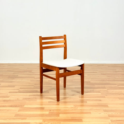 Danish dining chairs in oak