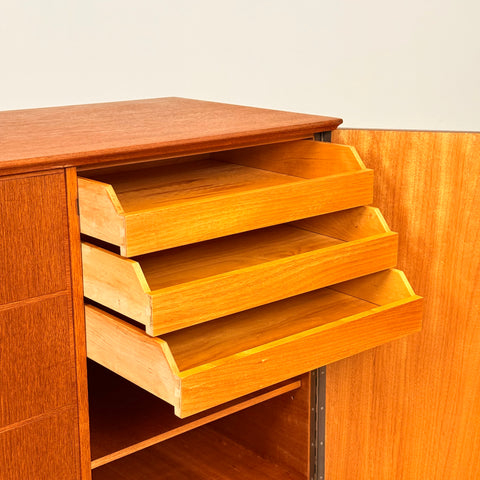 Swedish sideboard in teak by AB Tabergsmöbler, Småland