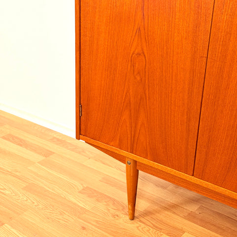 Swedish highboard in teak