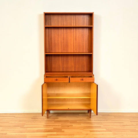 Swedish bookshelf in teak
