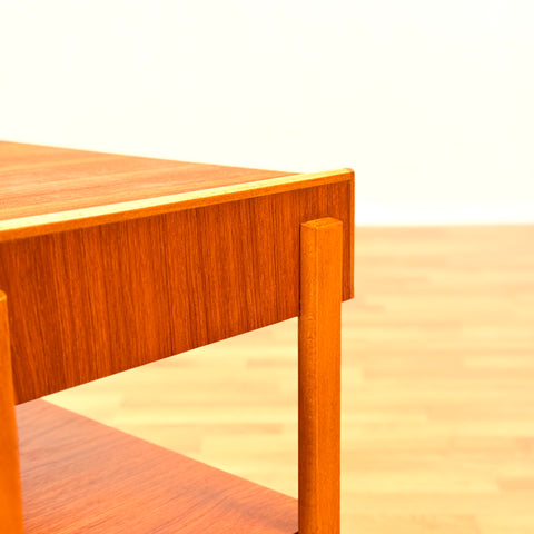 Swedish bedside tables in teak