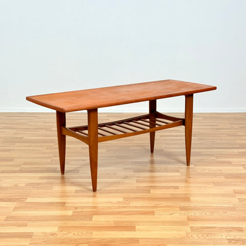 Swedish coffee table in teak