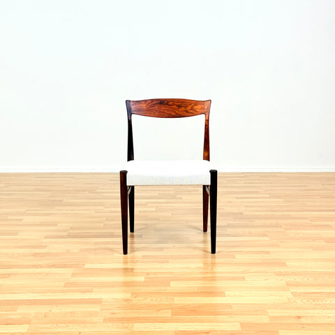 Danish dining chairs in Santos rosewood by Arne Hovmand Olsen