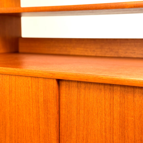 Swedish bookshelf in teak by Bertil Fridhagen for Bodafors