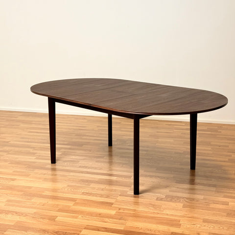 Oval dining table in mahogany, 1950s-60s, Denmark