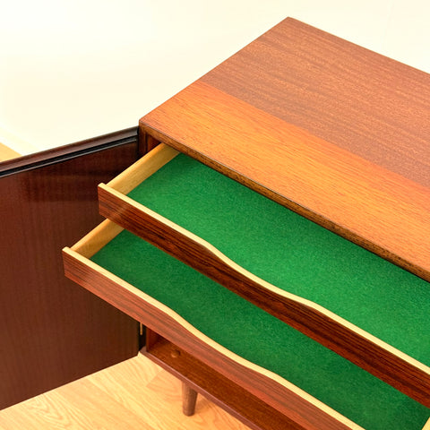 Danish sideboard in Santos rosewood by Omann Jun A/S