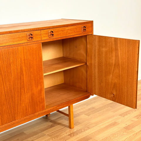 Swedish highboard in teak