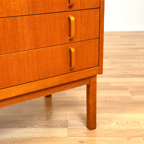 Swedish bookshelf in teak by Bertil Fridhagen for Bodafors