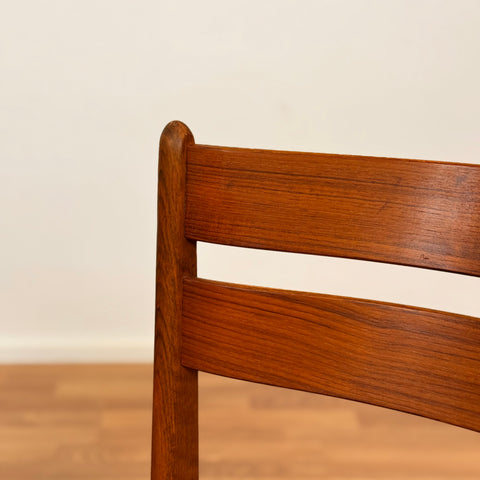 Set of 4 dining chairs in teak, 1950s-60s, Denmark