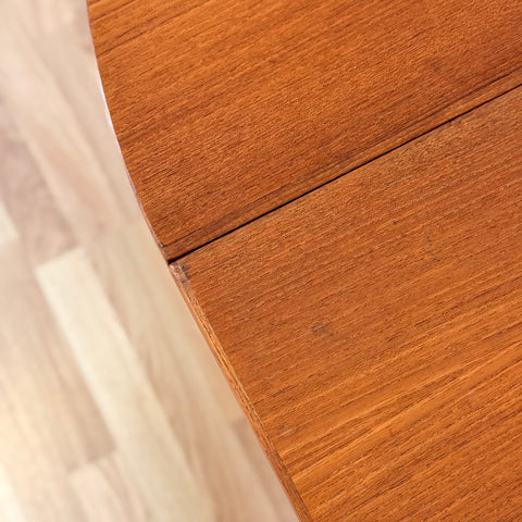 Dining table in teak "Arne Vodder style", 1950s-60s, Denmark