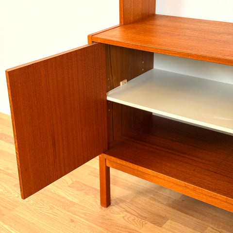Swedish bookshelf in teak