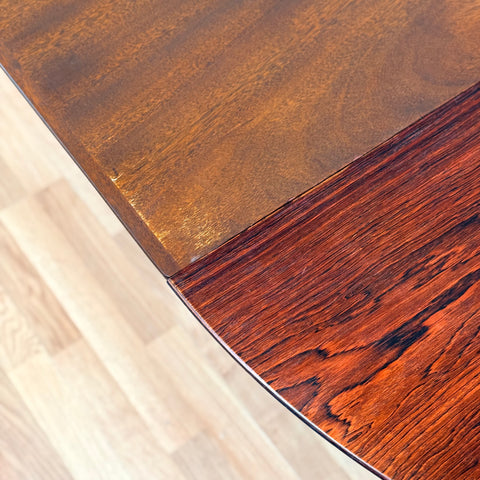 Danish round dining table by Arne Vodder for Sibast