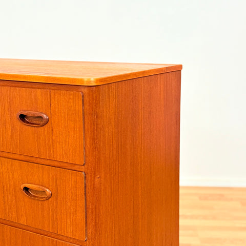 Swedish chest of drawers in teak