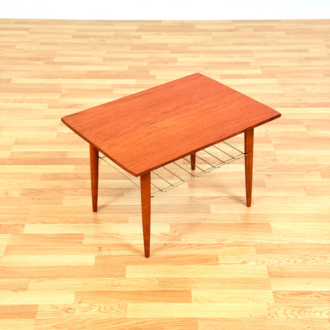 Swedish coffee table in teak