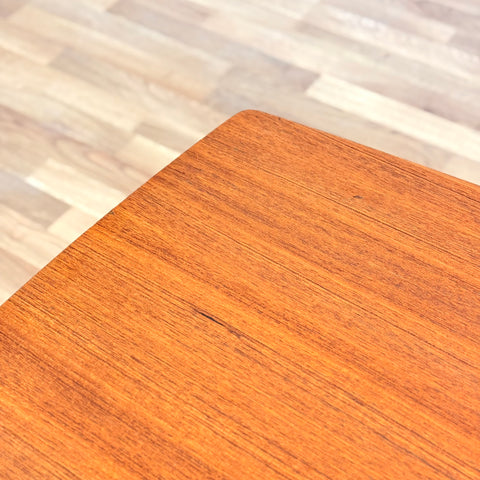 Swedish coffee table in teak by Alberts Tibro