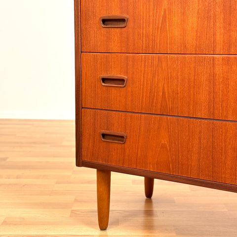 Danish chest of drawers in teak