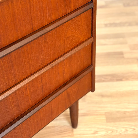 Chest of 6 drawers in teak, Denmark