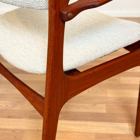 Danish set of 4 dining chairs by Erik Buch for O.D. Møbler