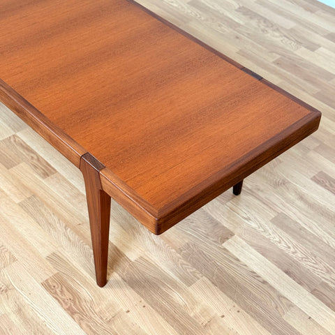 Coffee table in teak by Erik Wörtz for IKEA, 1950s-60s, Sweden