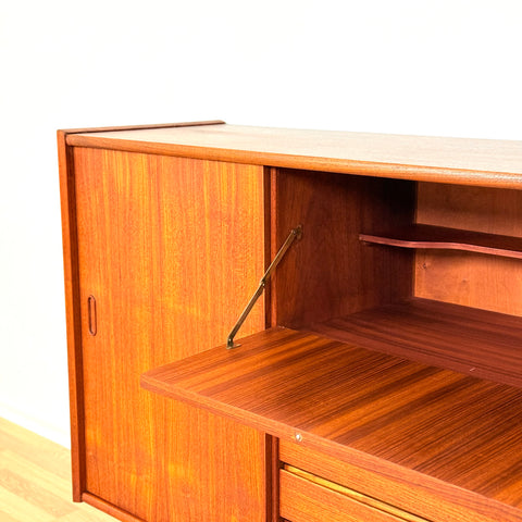 Danish highboard in teak