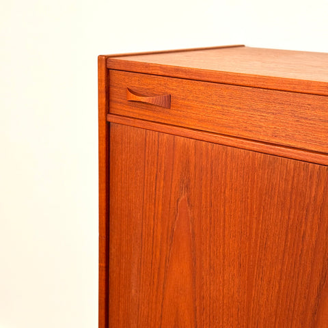 Swedish highboard in teak by Ulferts