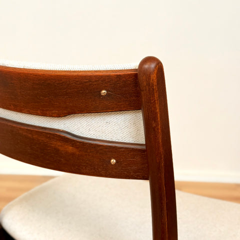 Danish dining chairs in beech & oak by Findahl