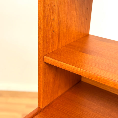 Swedish bookshelf in teak by Bertil Fridhagen for Bodafors