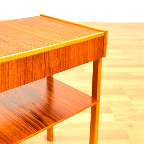 Swedish bedside tables in teak