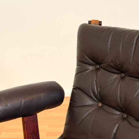 Danish armchairs "Super star" by Trygg møbler
