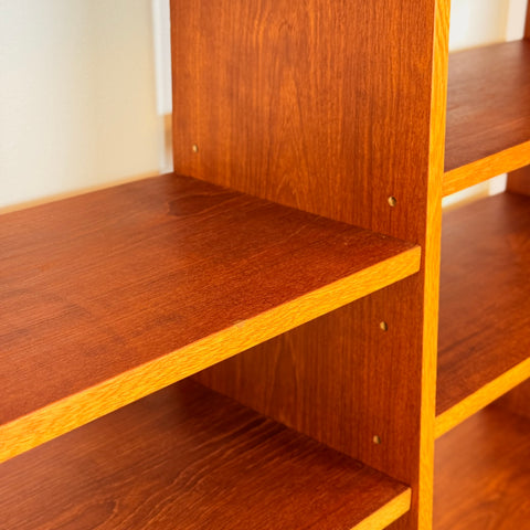 Swedish bookshelf in teak