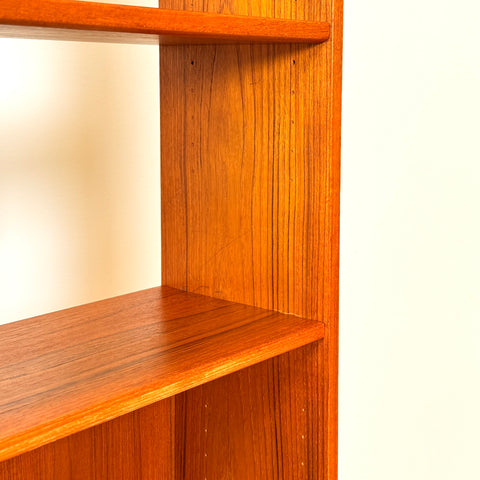 Swedish bookshelf in teak, 1950s-60s